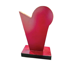 Wooden Single Crest