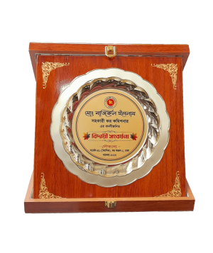 China Laser Box Crest (Size: 8" x 10")