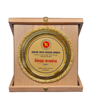 China Laser Box Crest (Size: 8" x 10")