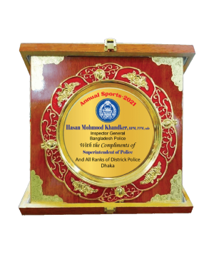 China Laser Box Crest (Size: 8" x 10")