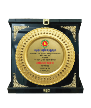 China Laser Box Crest (Size: 8" x 10")