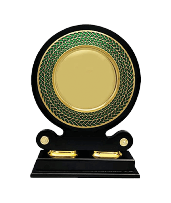 China MDF Wood Crest (Size : 10'')