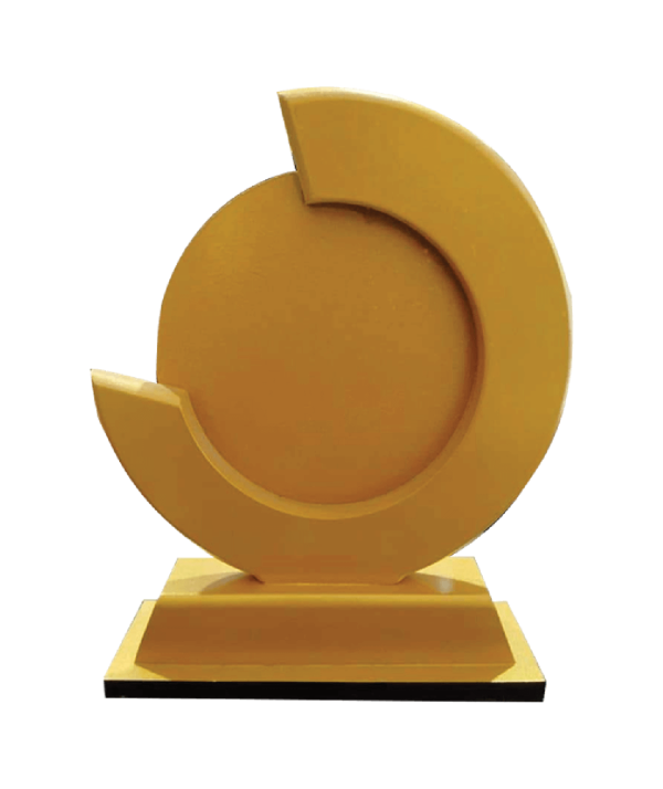 China MDF Wood Crest (Size : 10'')